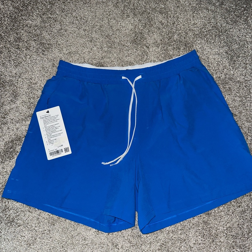 lululemon men’s swim shorts - brand new